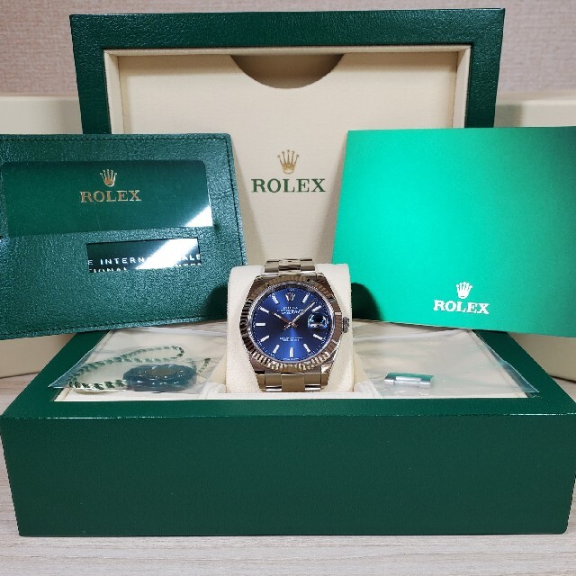 ROLEX(ロレックス)のロレックス デイトジャスト41 126334 20年12月 新ギャラ メンズの時計(腕時計(アナログ))の商品写真