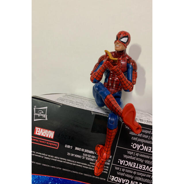 正規品 スパイダーマン  ピザ アクションフィギュア マーベルレジェンド状態開封済み中古品