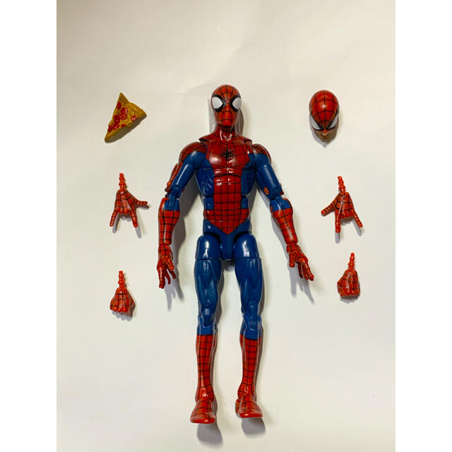 正規品 スパイダーマン  ピザ アクションフィギュア マーベルレジェンド状態開封済み中古品