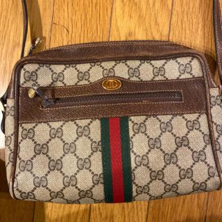 グッチ(Gucci)のオールドグッチ　GUCCI レア　シェリーライン　ヴィンテージ　ショルダーバッグ(ショルダーバッグ)