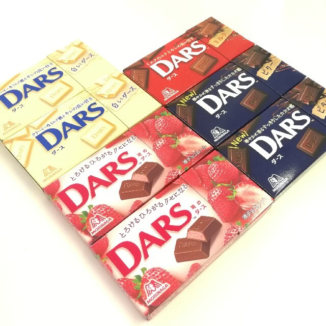 森永製菓(モリナガセイカ)の新品未開封品☆送料込み♪ 森永 DARS ダース 7箱 アソートセット  食品/飲料/酒の食品(菓子/デザート)の商品写真