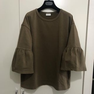 ドリスヴァンノッテン(DRIES VAN NOTEN)のDRIES VAN NOTEN☆スウェット カーキ(トレーナー/スウェット)