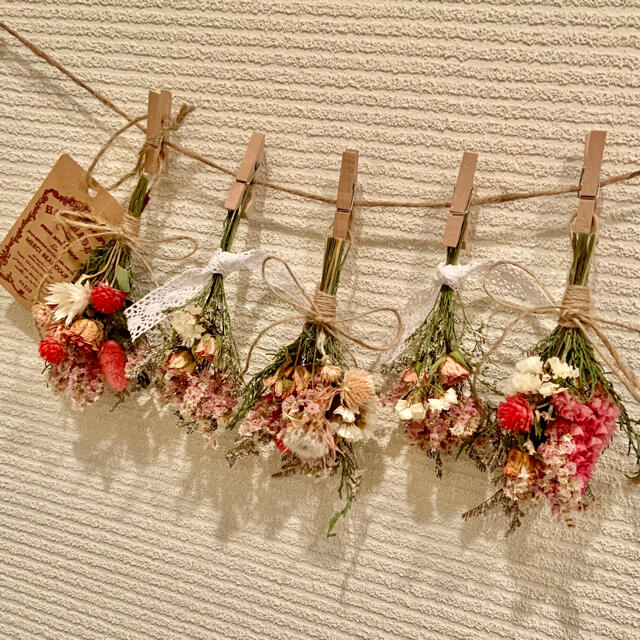 限定セール お花たっぷりドライフラワー 白 花束の通販 by ❁¨Rebloom 限定セール お花たっぷりドライフラワー 白 花束の通販 by ❁¨Rebloom