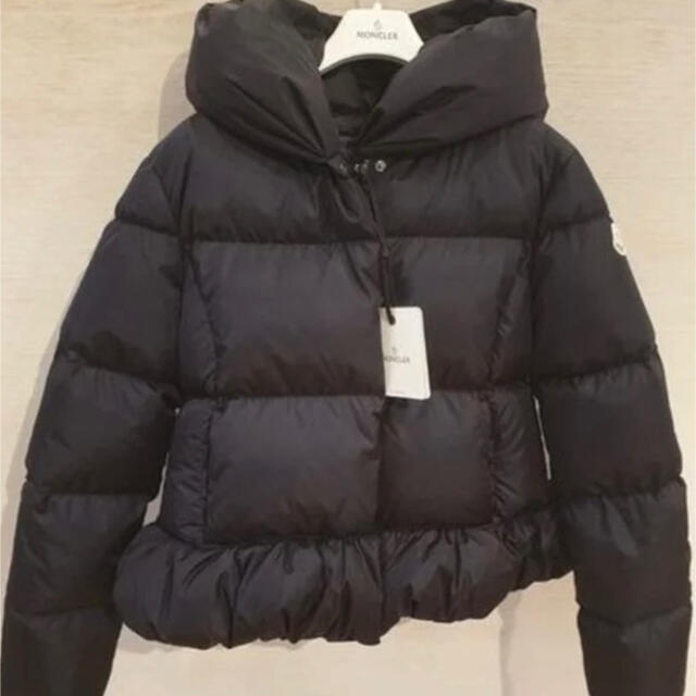 MONCLER モンクレール 14A ペプラムダウンジャケット ネイビーの通販 by yuyu's shop｜モンクレールならラクマ