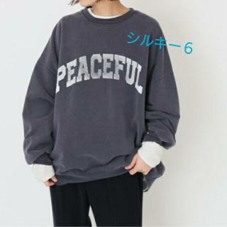 ドゥーズィエムクラス(DEUXIEME CLASSE)のDeuxieme Classe ロゴスウェット ネイビー 新品(トレーナー/スウェット)