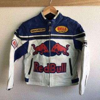 GENUINE Leather RedBull レッドブル レーシングジャケット(ライダースジャケット)