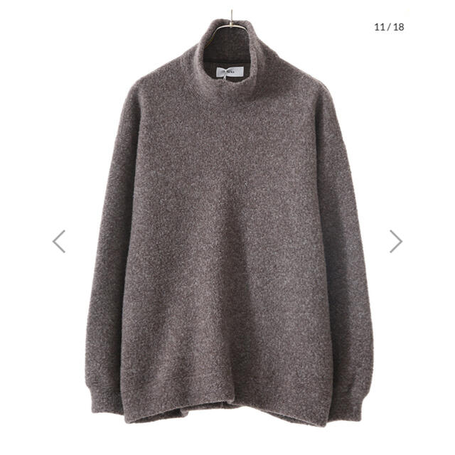 marka(マーカ)のMarka HIGH NECK wool sheep pile 20aw メンズのトップス(スウェット)の商品写真