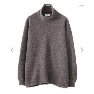 マーカ(marka)のMarka HIGH NECK wool sheep pile 20aw(スウェット)