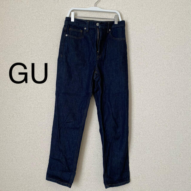 GU(ジーユー)のGU デニムパンツ レディースのパンツ(デニム/ジーンズ)の商品写真