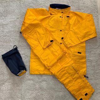 ゴアテックス レインウェア ダンロップ カッパ ヤッケ 登山用品 女性用Lサイズ
