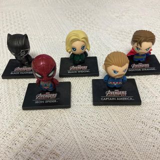 マーベル(MARVEL)のMARVEL ガチャフィギュア(キャラクターグッズ)