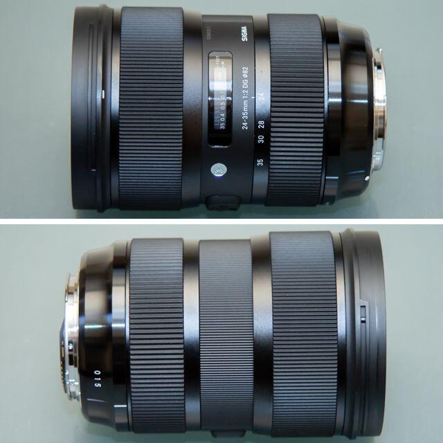 SIGMA(シグマ)のSIGMA Art 24-35mm F2 DG HSM キヤノン用 レンズ本体  スマホ/家電/カメラのカメラ(レンズ(ズーム))の商品写真