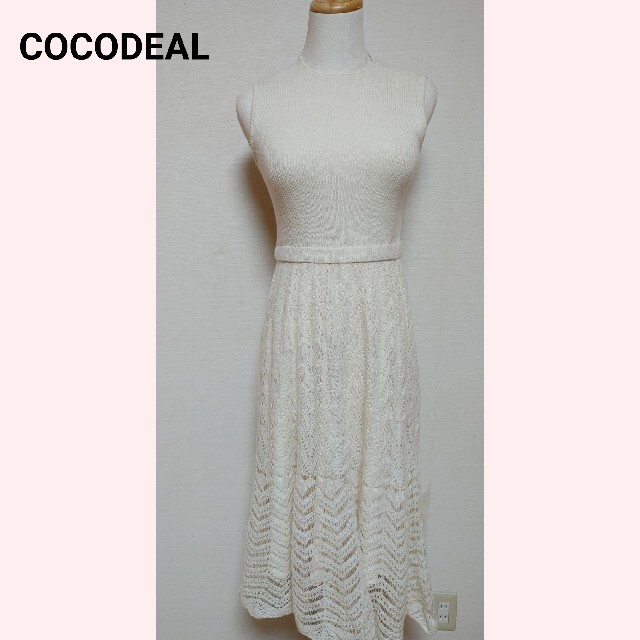 Coco Deal Cocodeal ココディール レース編みニットドレスの通販 By Aco ココディールならラクマ