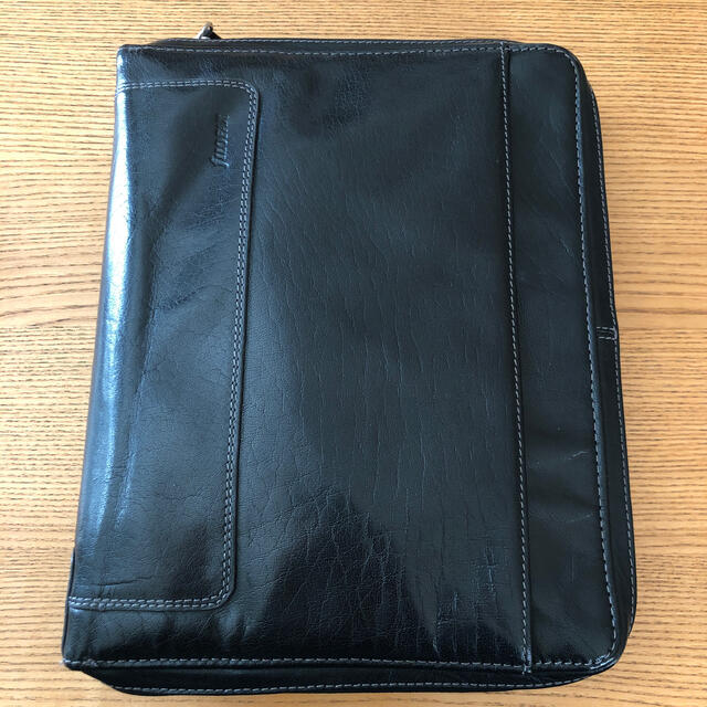 Filofax(ファイロファックス)のファイロファックス　A5  ブラック　ホルボーン　ジップ　手帳 メンズのファッション小物(手帳)の商品写真