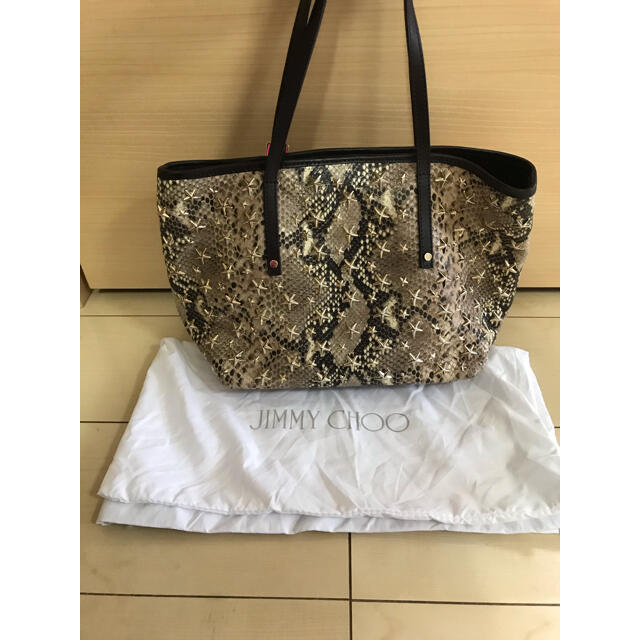 JIMMY CHOO - ジミーチュウ トートバッグ 値下げの通販 by mi|ジミー
