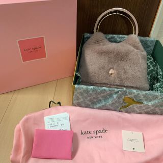 ケイトスペードニューヨーク(kate spade new york)のケイトスペードニューヨーク ファーバック(ハンドバッグ)