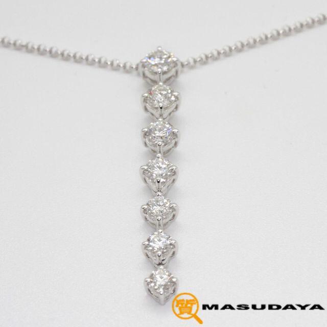 TASAKI(タサキ)のタサキダイヤモンドネックレスK18WG/D1.02ct【超美品】 レディースのアクセサリー(ネックレス)の商品写真