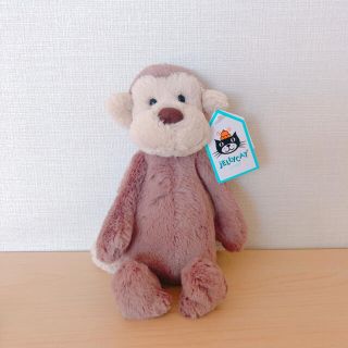 プティマイン(petit main)のjellycat 定番人気　バシュフルモンキーS 新品(ぬいぐるみ/人形)