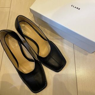 yoco様限定 CLANE SQUARE STITCH PUMP クラネ(ハイヒール/パンプス)