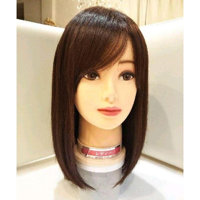 レミー人毛100%シルクスキンI型つむじ総手植え地肌✨西野七瀬❣️艶髪