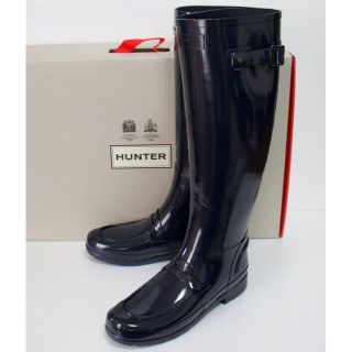 ハンター(HUNTER)の定価22000 新品 本物 HUNTER 靴 ブーツ JP24 190(レインブーツ/長靴)