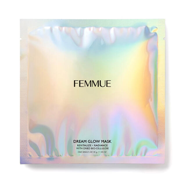 Cosme Kitchen(コスメキッチン)の【FEMMUE】ドリームグロウマスク RR（透明感・キメ）◆2枚 コスメ/美容のスキンケア/基礎化粧品(パック/フェイスマスク)の商品写真