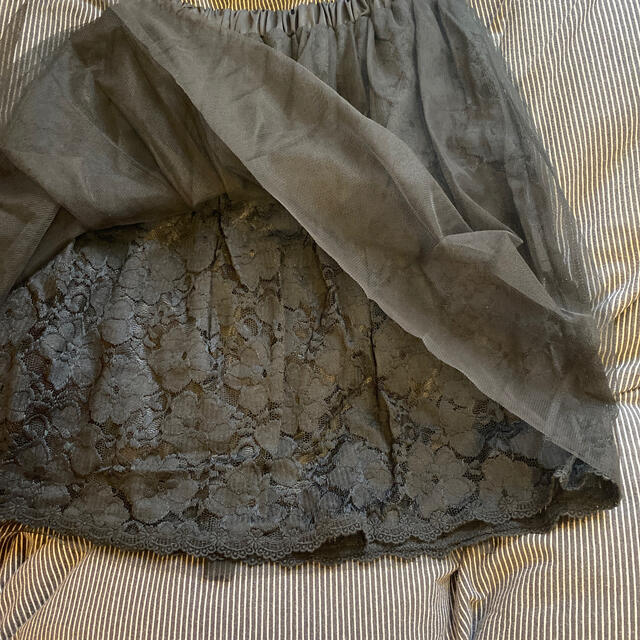 MINIMUM(ミニマム)のminimum レースチュールミニスカート レディースのスカート(ミニスカート)の商品写真