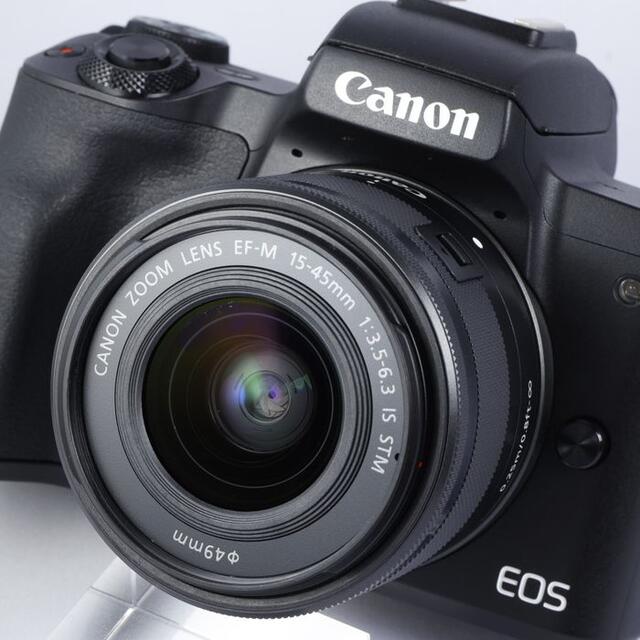 スマホ転送☆彡自撮り!高画質!操作性!ミラーレス一眼!EOS kiss M-