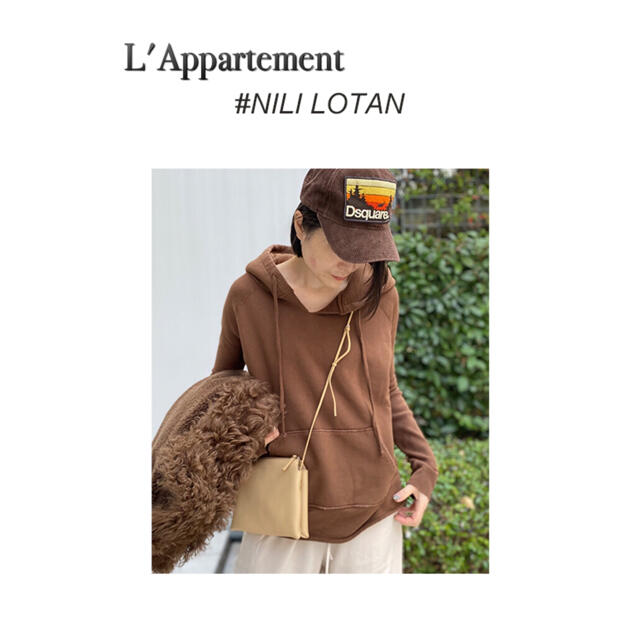 L'Appartement★NILI LOTAN SWEAT HOODIEなし生地の厚さ