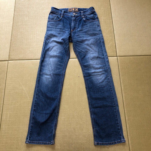 EDWIN(エドウィン)のクック様専用！EDWINエドウィン★デニムパンツ160センチ キッズ/ベビー/マタニティのキッズ服男の子用(90cm~)(パンツ/スパッツ)の商品写真