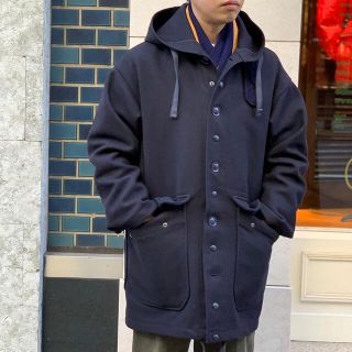 エンジニアードガーメンツ(Engineered Garments)の希少20aw美品エンジニアードガーメンツ　マディソンパーカー　メルトン(マウンテンパーカー)