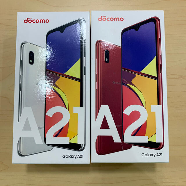 新品、未使用 Galaxy A21 シムロック解除済み(A21-2)