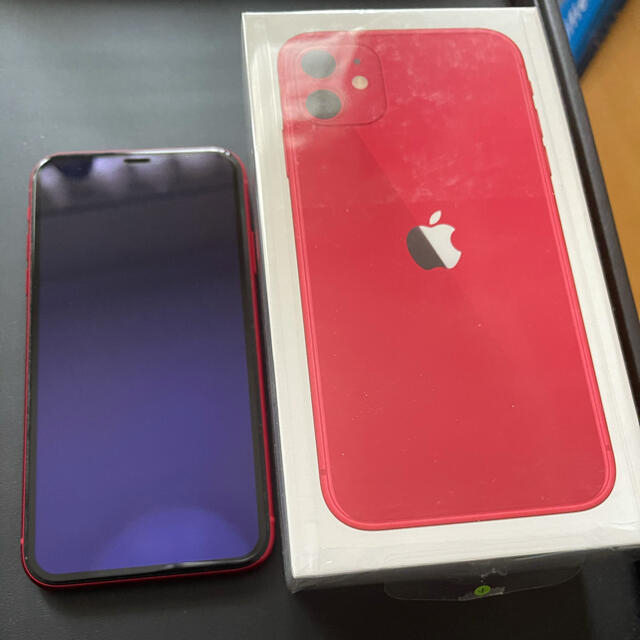 【専用】iPhone 11 128GB レッド SIMフリー 付属品未使用