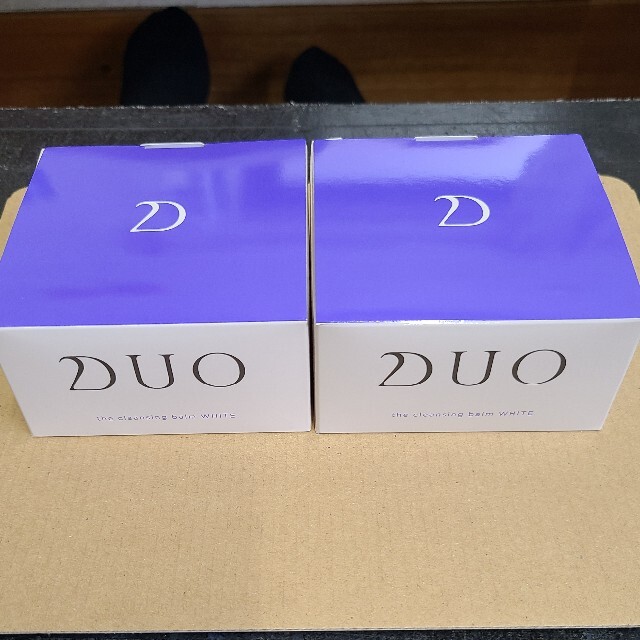 DUO ザクレンジングバームホワイト2個