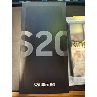 サムスン(SAMSUNG)のGalaxy S20 Ultra 5G(スマートフォン本体)