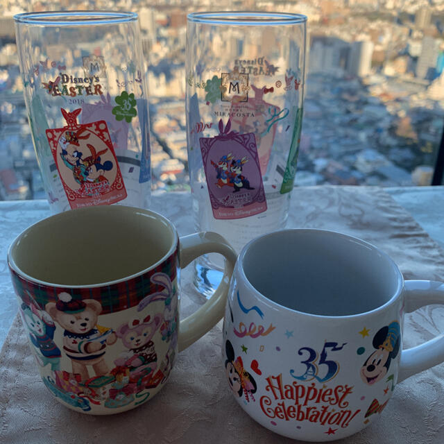 Disney - 【新品未使用】 ディズニー マグカップ グラス セットの通販 ...