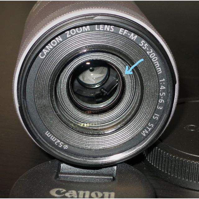 Canon EF-M 55-200mm (シルバー) - レンズ(ズーム)