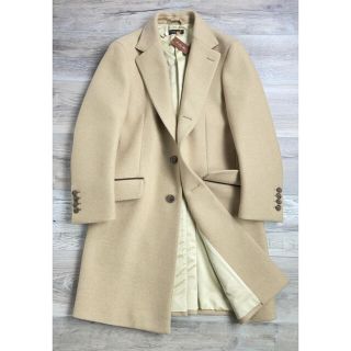 ロロピアーナ(LORO PIANA)のB6★未使用 ロロピアーナ カシミア チェスターコート 48 ベージュ(チェスターコート)