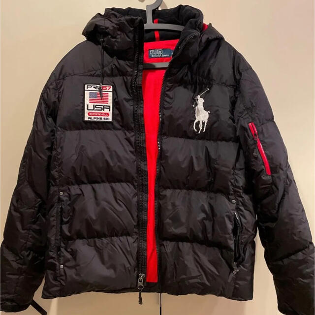 POLO RALPH LAUREN(ポロラルフローレン)の特価　ポロラルフローレン　ダウンジャケット　ビックポニー　希少XL メンズのジャケット/アウター(ダウンジャケット)の商品写真