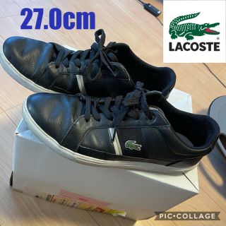 ラコステ(LACOSTE)の【値引しました】27.0cm LACOSTEスニーカー(スニーカー)