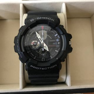 ジーショック(G-SHOCK)のG-SHOCK 腕時計　黒色　アナログ(腕時計(アナログ))