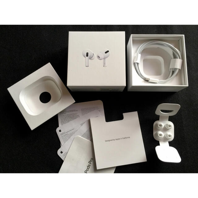 Apple(アップル)のApple AirPods Pro 純正 USB-Cケーブル イヤホンカバー スマホ/家電/カメラのスマホアクセサリー(その他)の商品写真