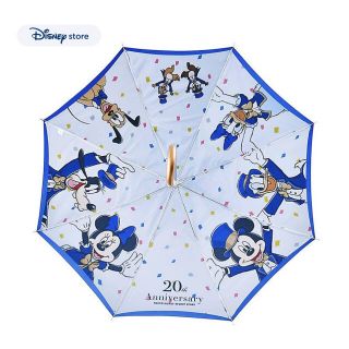 ディズニー(Disney)のディズニーストア　東京ディズニーリゾート店 20周年　ジャンプ傘(傘)