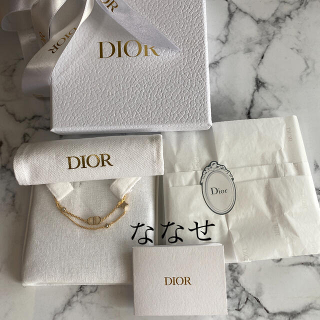 Christian Dior - りんごページ　新品　Dior ダブルネックレス　クリスチャンディオール