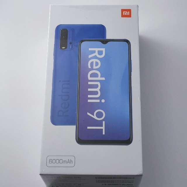 スマートフォン/携帯電話新品未開封 Xiaomi Redmi 9T EU版　Carbon Gray