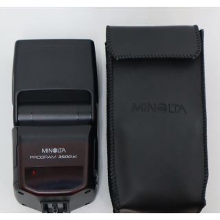 MINOLTA　PROGRAM　3500xi　ジャンクフラッシュ　ｆ072(ストロボ/照明)