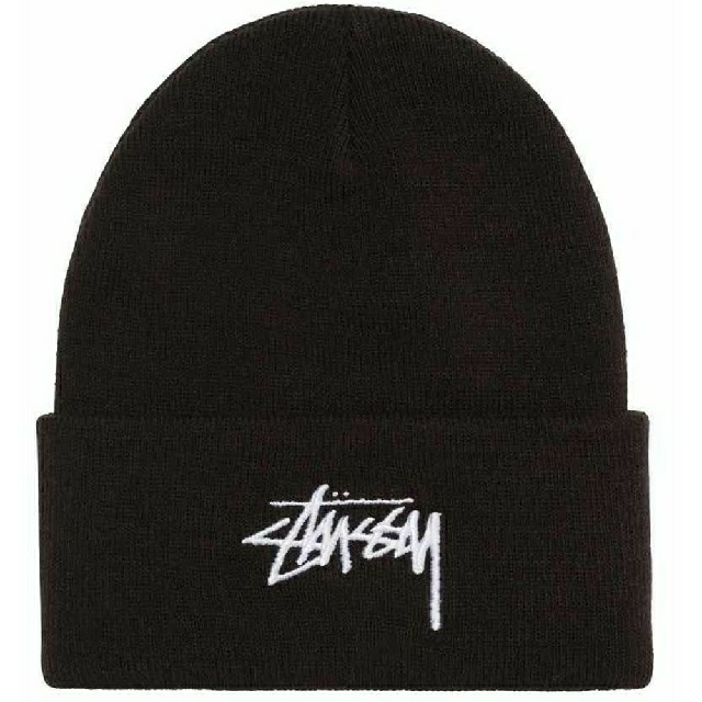 STUSSY(ステューシー)のNike x Stussy Cuff Beanie Black メンズの帽子(ニット帽/ビーニー)の商品写真