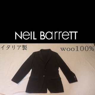 ニールバレット(NEIL BARRETT)のNEIL BARRETT ニール・バレット イタリア製 ウール ジャケット 46(テーラードジャケット)