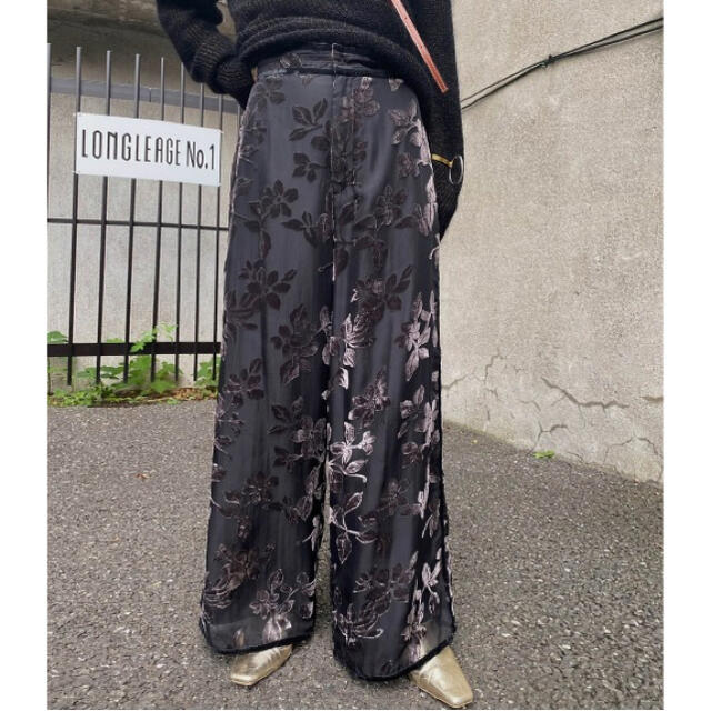 Ameri VINTAGE - たおAmeri★ LUNA OPAL WIDE PANTSブラック