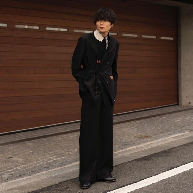 N.M Thickened Double-Breasted Jacket-hybridautomotive.com
